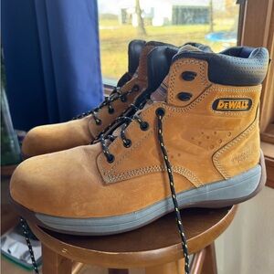 Dewalt Boots Size 11 UK Work Safety Boots Bolster Tan Steel Toe Cap New No Box